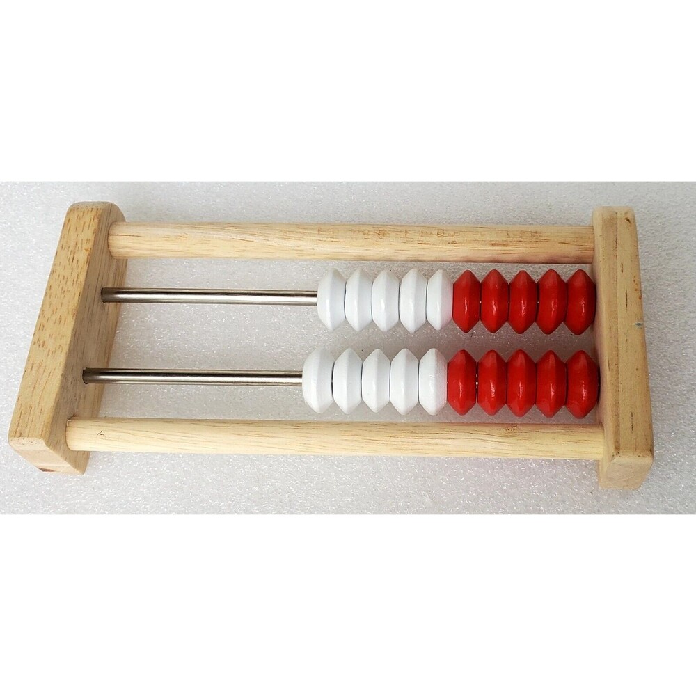 hand2mind Mini Rekenrek 20-Bead Math Counting Frame Tool for Early Learning - Picture 5 of 10